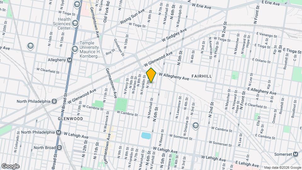 3112 N Sheridan St Map and Location Details