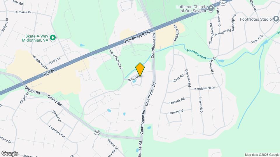 4034 Trisha Trail Map and Location Details