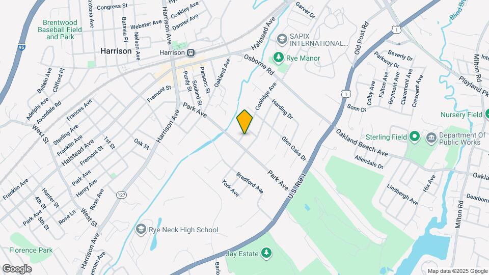 115 Coolidge Ave Map and Location Details