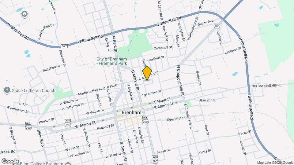 402 Cottonwood St Map and Location Details