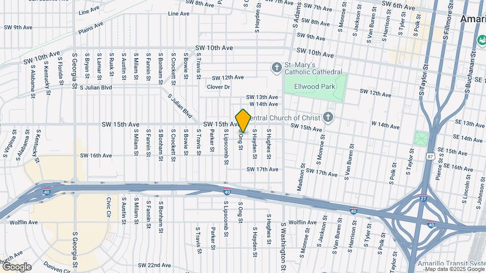 1511 S Ong St, Unit 1 Map and Location Details