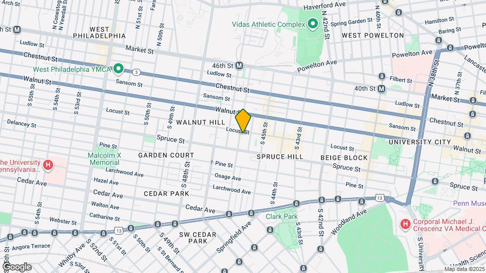 241 S 46th St Map and Location Details