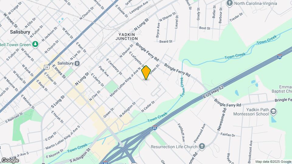 810-812 E Franklin St Map and Location Details