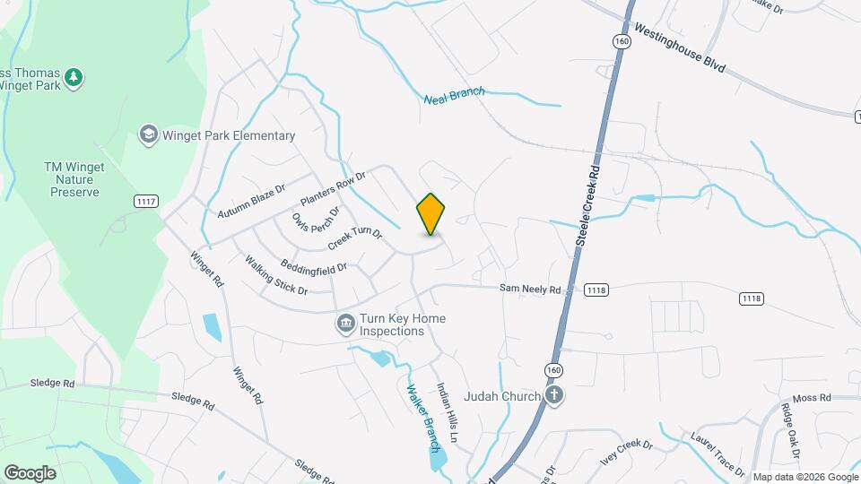 12235 Creek Turn Dr Map and Location Details