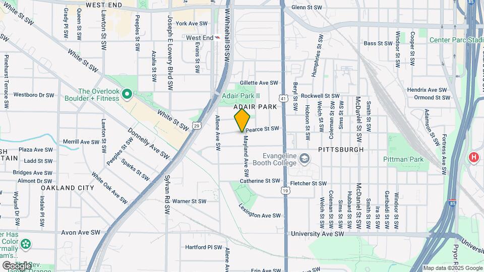 728 Pearce St SW Mapa y Detalles de la Ubicación