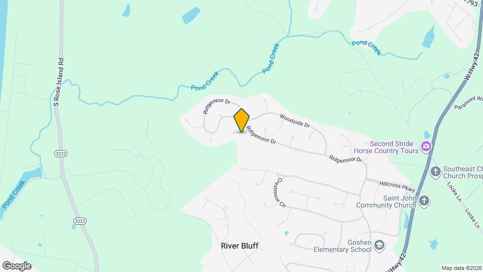 3003 Glenhill Ct Map and Location Details