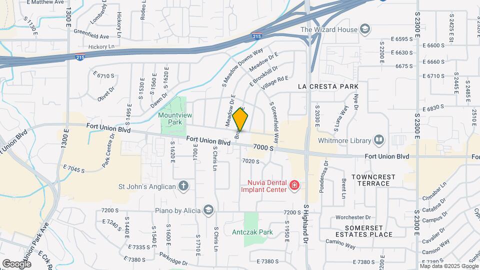 6915 Brookhill Dr E Map and Location Details