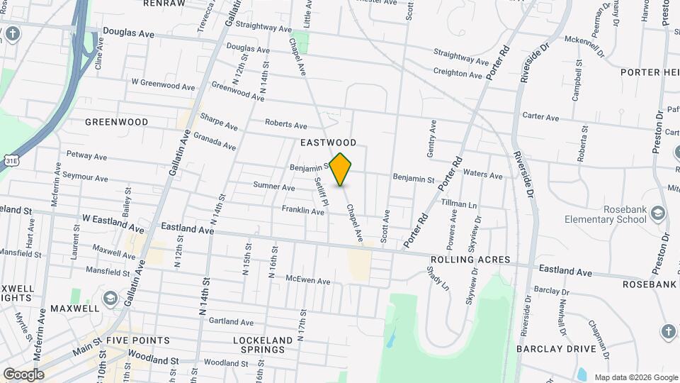 219 Chapel Ave Map and Location Details