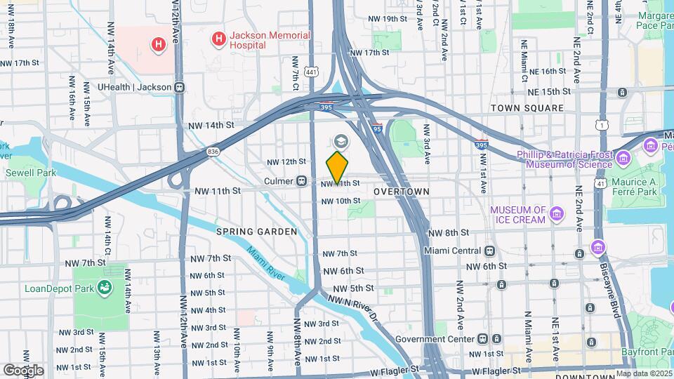 618 NW 11th St Map and Location Details