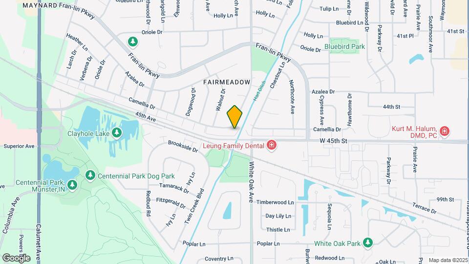 1500 Camellia Dr Map and Location Details