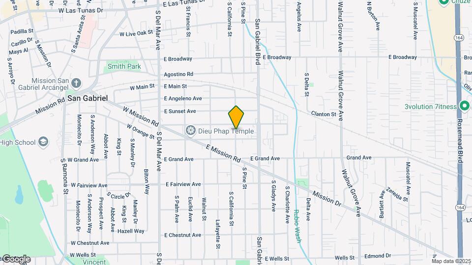 714 S California St Map and Location Details