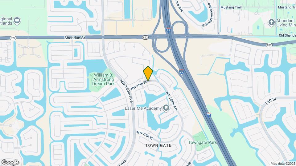 15871 NW 14th Rd Map and Location Details