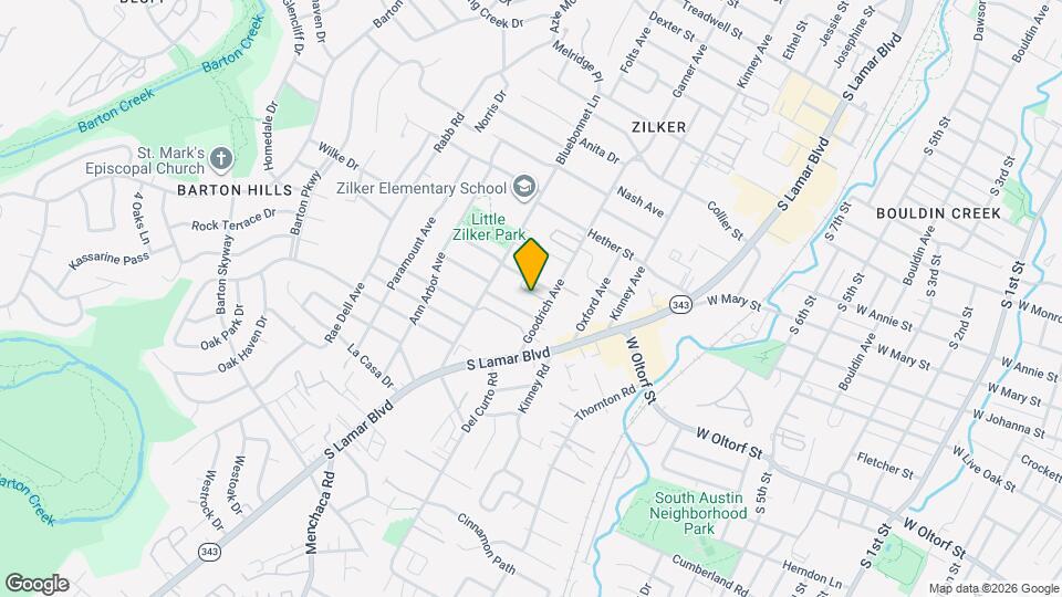 2114 Goodrich Ave Map and Location Details