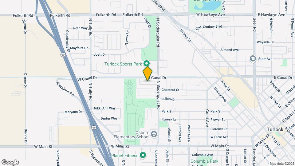 1345 Lambert Way Mapa y Detalles de la Ubicación