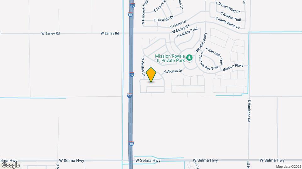 2384 E San Miguel Dr Map and Location Details