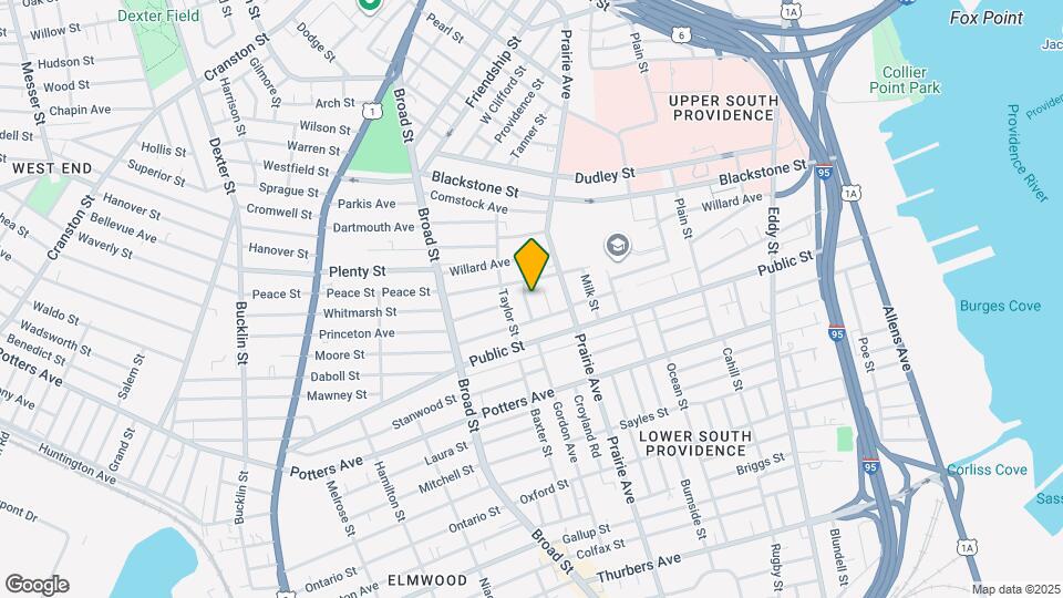 10 Mount Vernon St, Unit 2 Map and Location Details