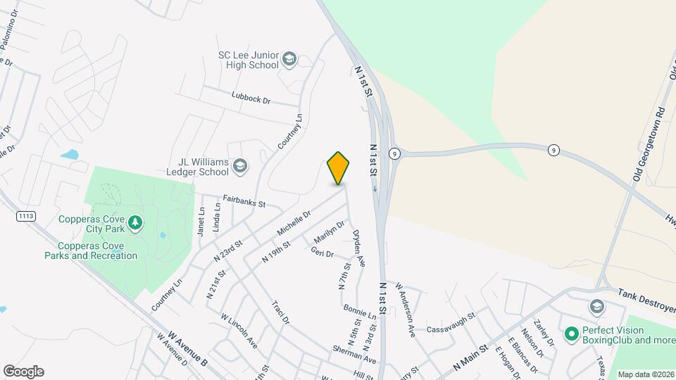 851 Michelle Dr Map and Location Details