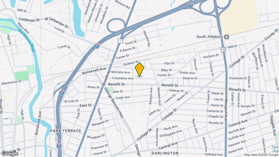 123 Columbine Ave Mapa y Detalles de la Ubicación