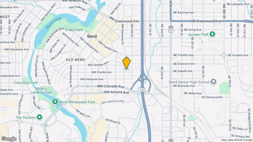 136 NW Florida Ave Map and Location Details