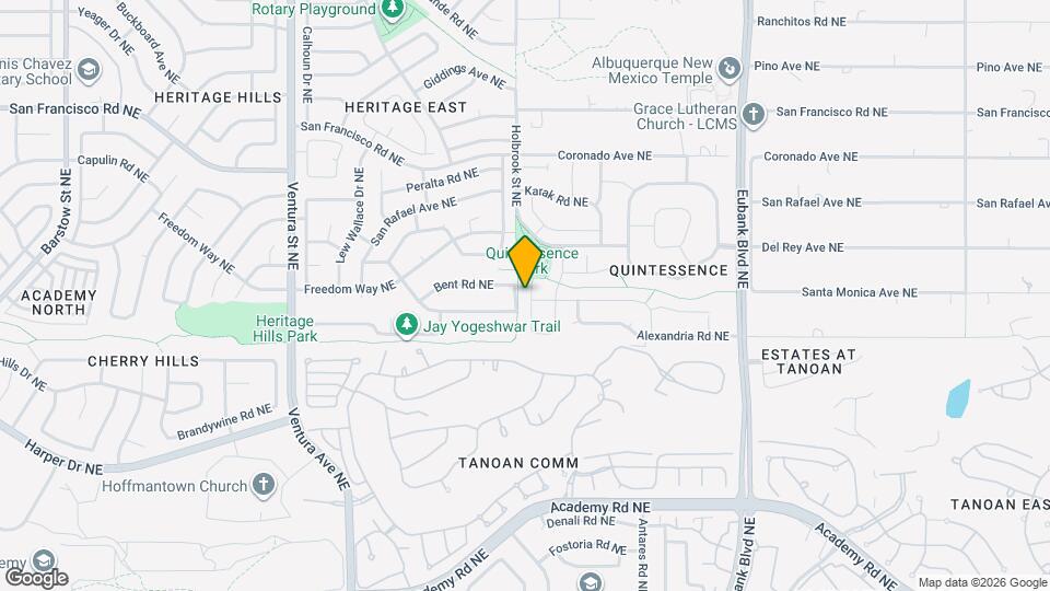 7139 Marseille Pl NE Map and Location Details