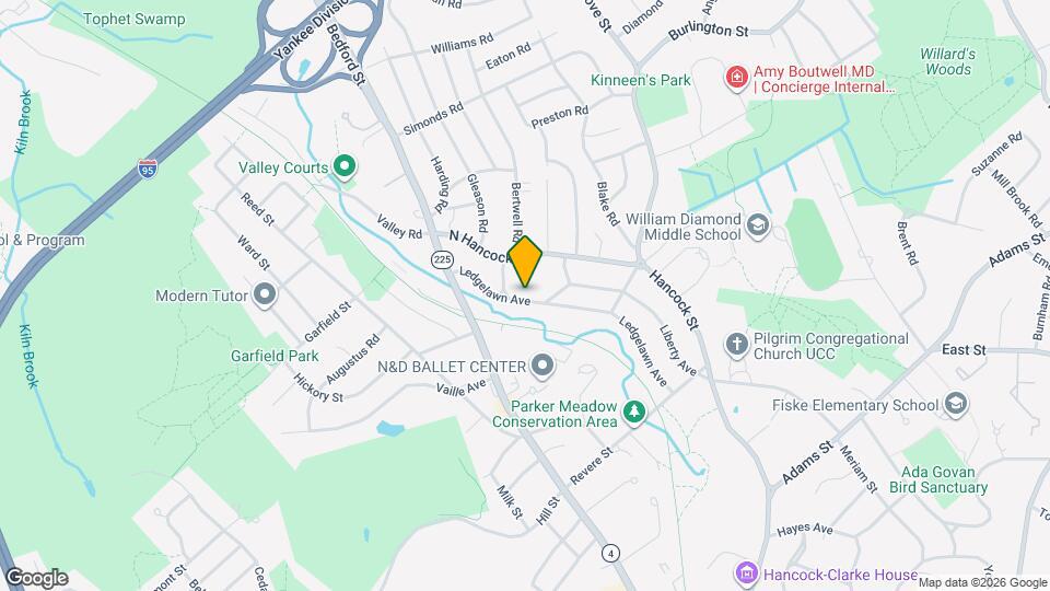 24 Ledgelawn Ave Map and Location Details