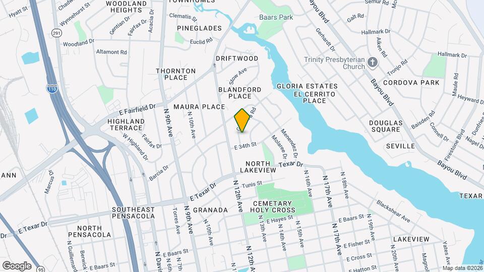 320 Gamarra Rd Map and Location Details