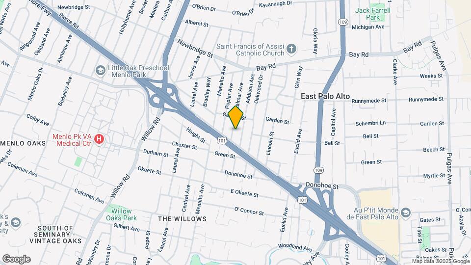 2154-2156 Ralmar Ave Mapa y Detalles de la Ubicación