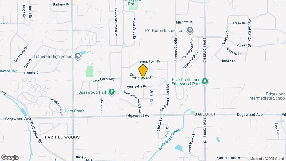 6517 Apple Branch Ln Mapa y Detalles de la Ubicación