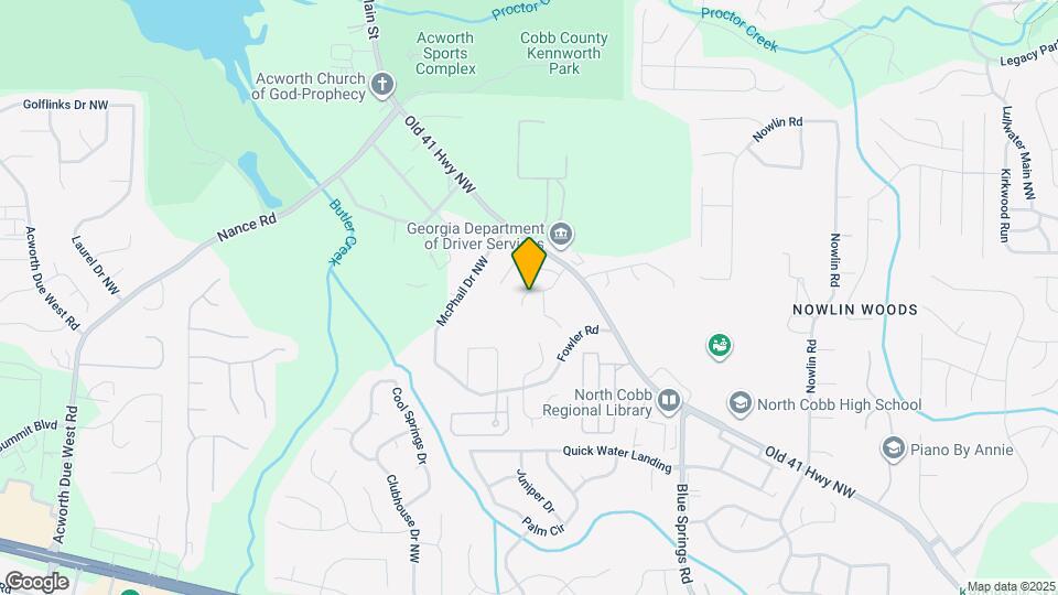 3670 Devon Park Ln NW Map and Location Details