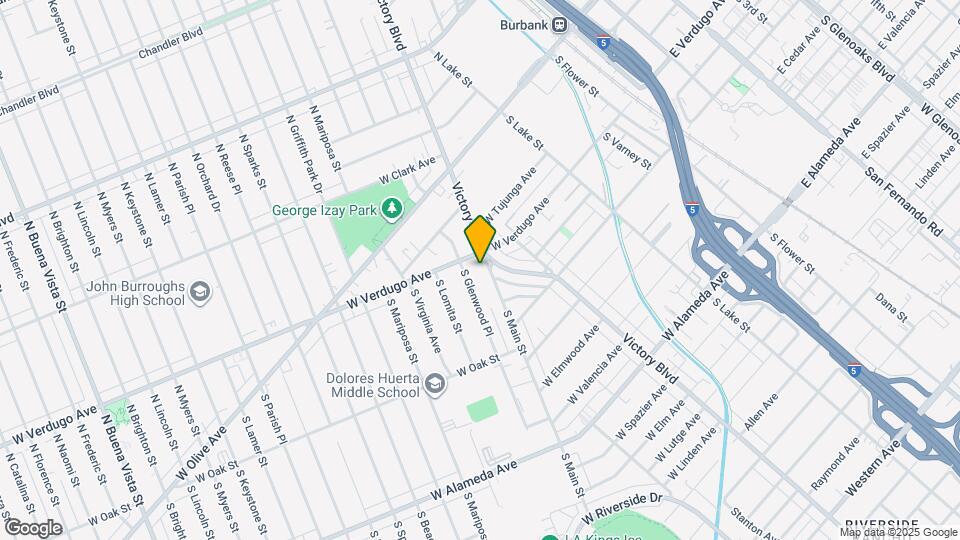 415 S Main St Map and Location Details