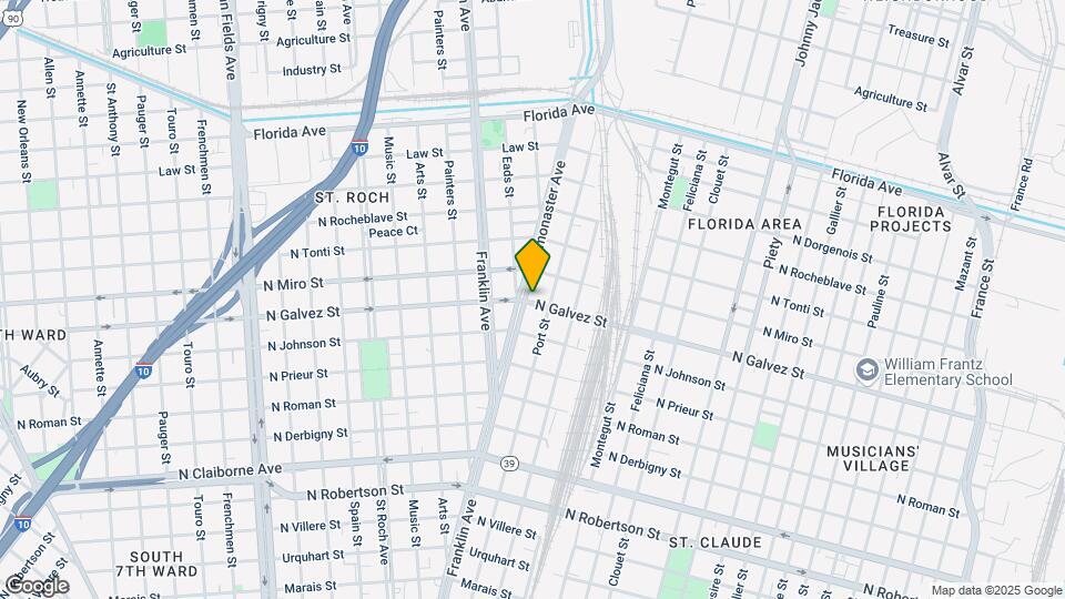2647 N Galvez St-Unit -2647 Map and Location Details
