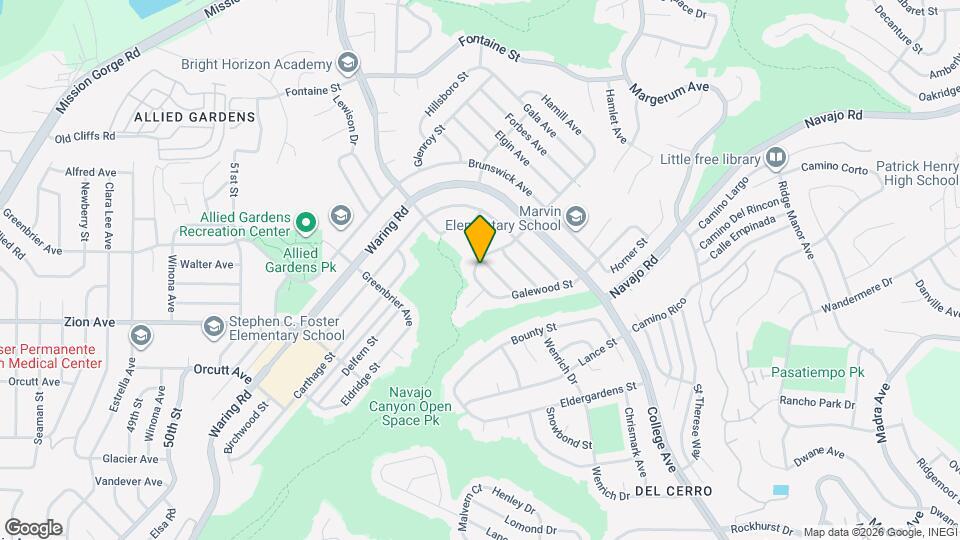 5622 Easton Ave Map and Location Details