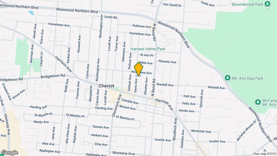 3856 Davis Ave Mapa y Detalles de la Ubicación