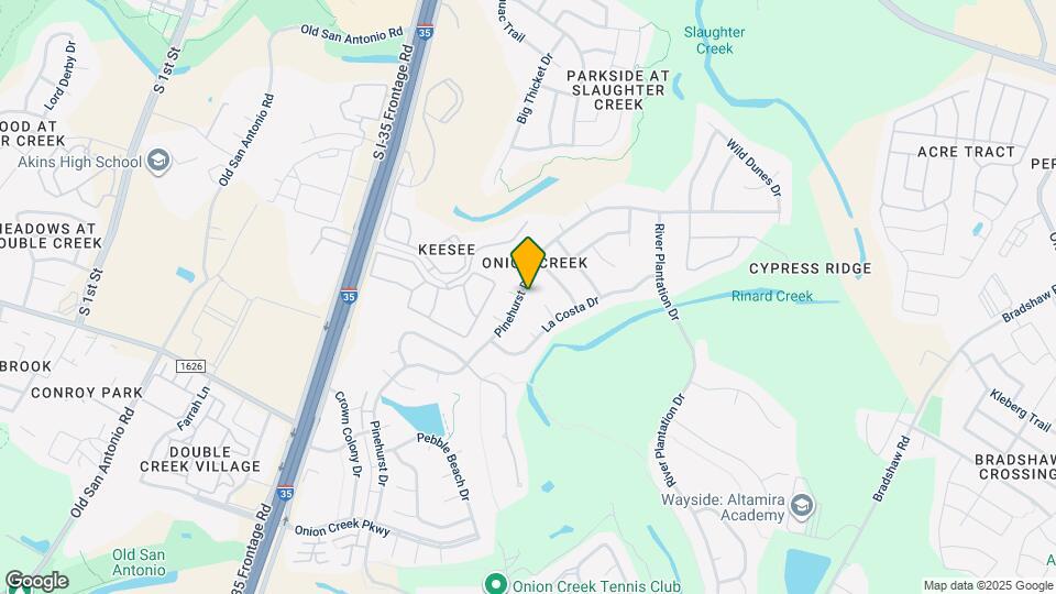 10403 Pinehurst Dr Map and Location Details