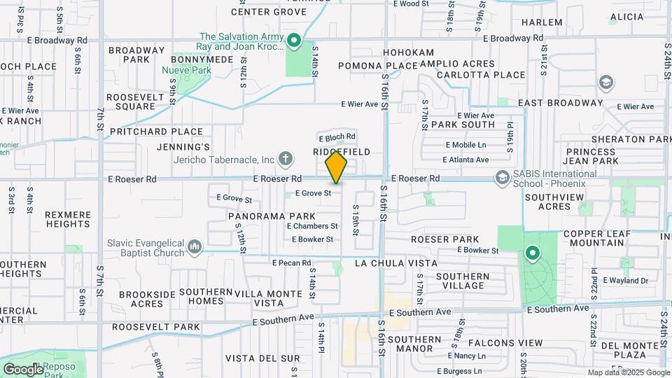 1432 E Grove St Map and Location Details