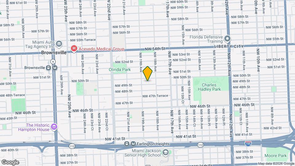 1861 NW 49th St Mapa y Detalles de la Ubicación