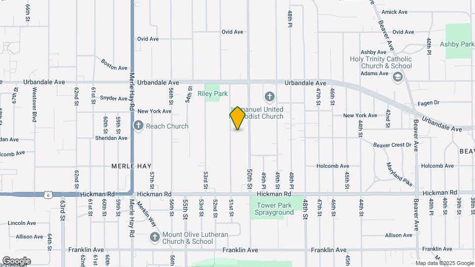 2705 51st St Map and Location Details