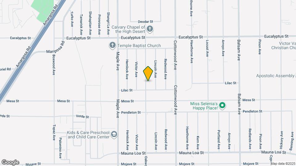 11015 Oakwood Ave Map and Location Details