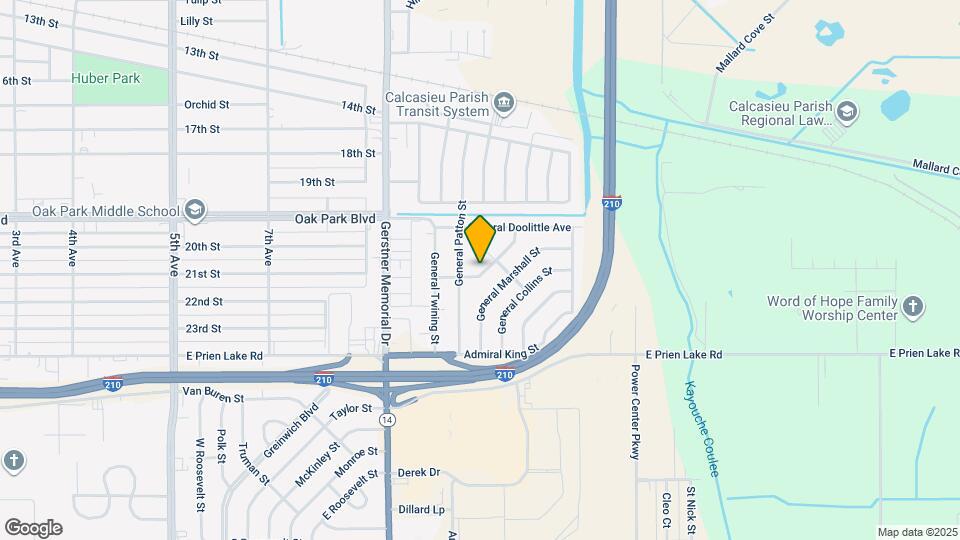 2819 General Mitchell Dr Map and Location Details