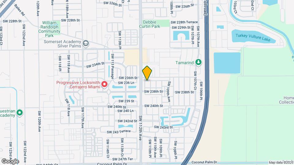 11112 SW 236th Terrace Map and Location Details