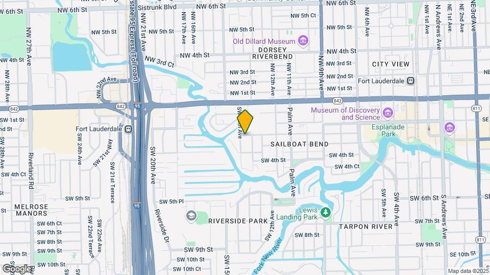 1344 SW 2nd Ct Map and Location Details