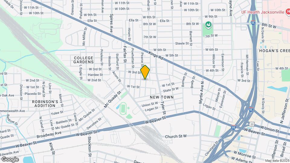 1672 W 2nd St Map and Location Details