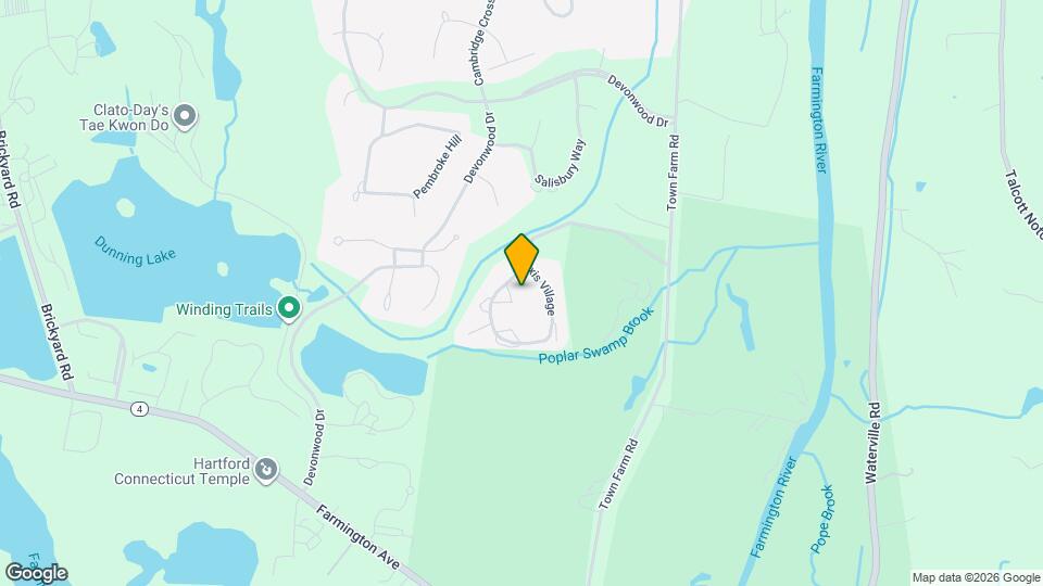 6 Tunxis Village Map and Location Details