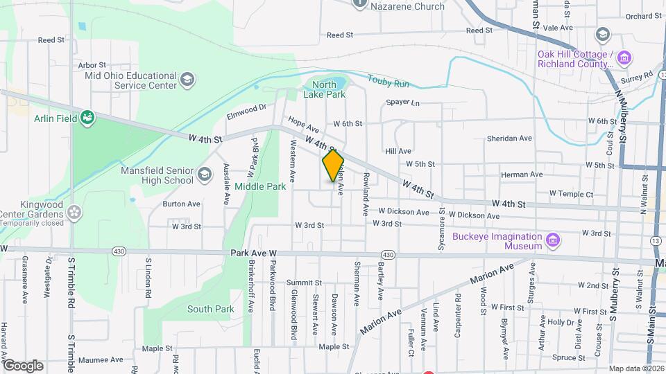 556 Heineman Blvd Map and Location Details