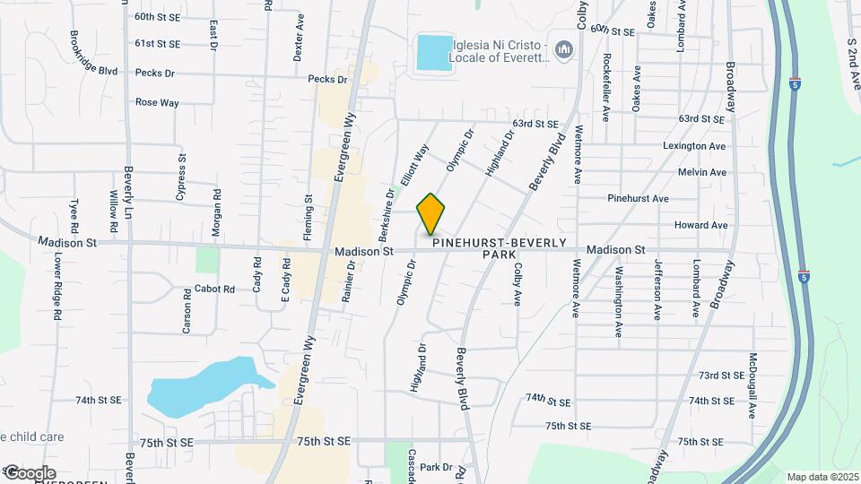 1331 Madison St Map and Location Details