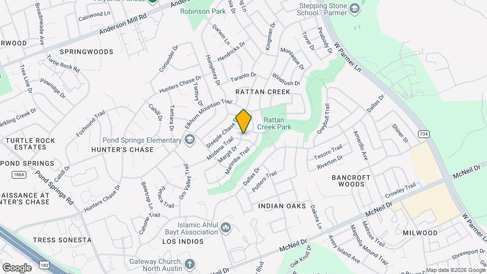 12928 Modena Trail Map and Location Details