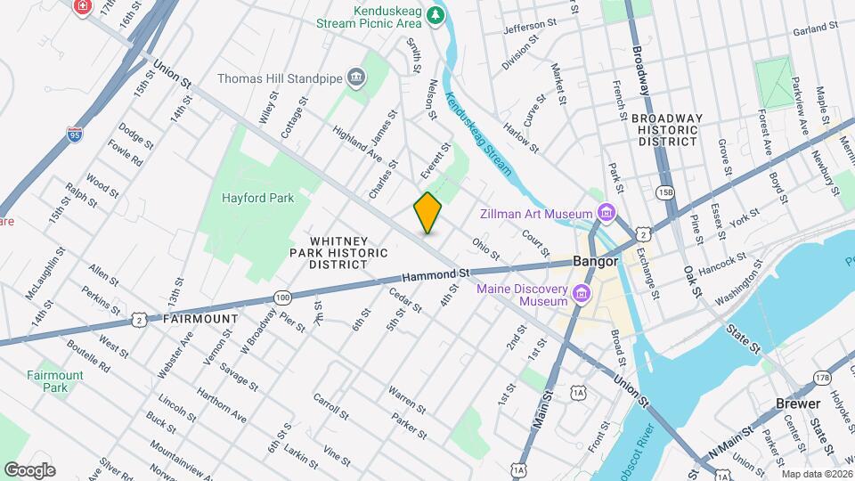 283 Union St Map and Location Details