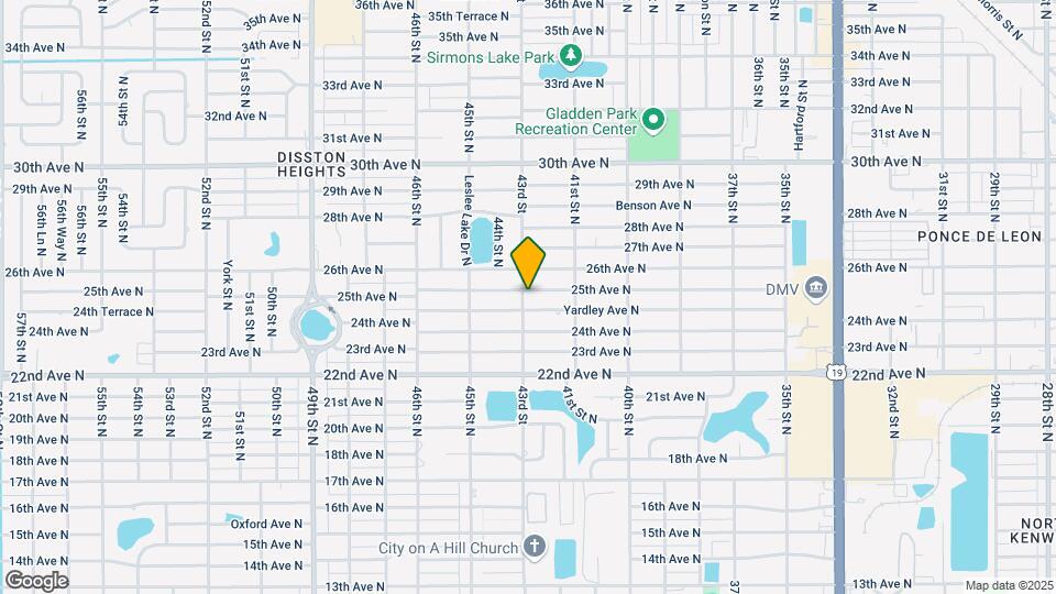 4228 25th Ave N Map and Location Details