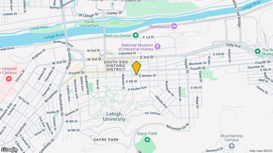316 E Morton St Map and Location Details