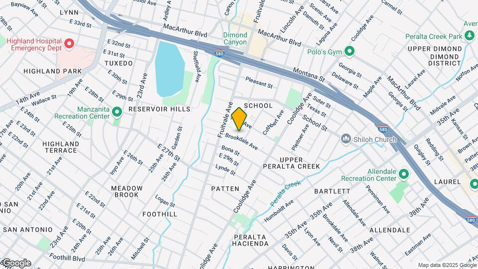 2858-2860 Brookdale Ave Mapa y Detalles de la Ubicación